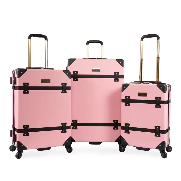 3-Delad Hardside Spinner Bagage Set | Juicy Couture Store