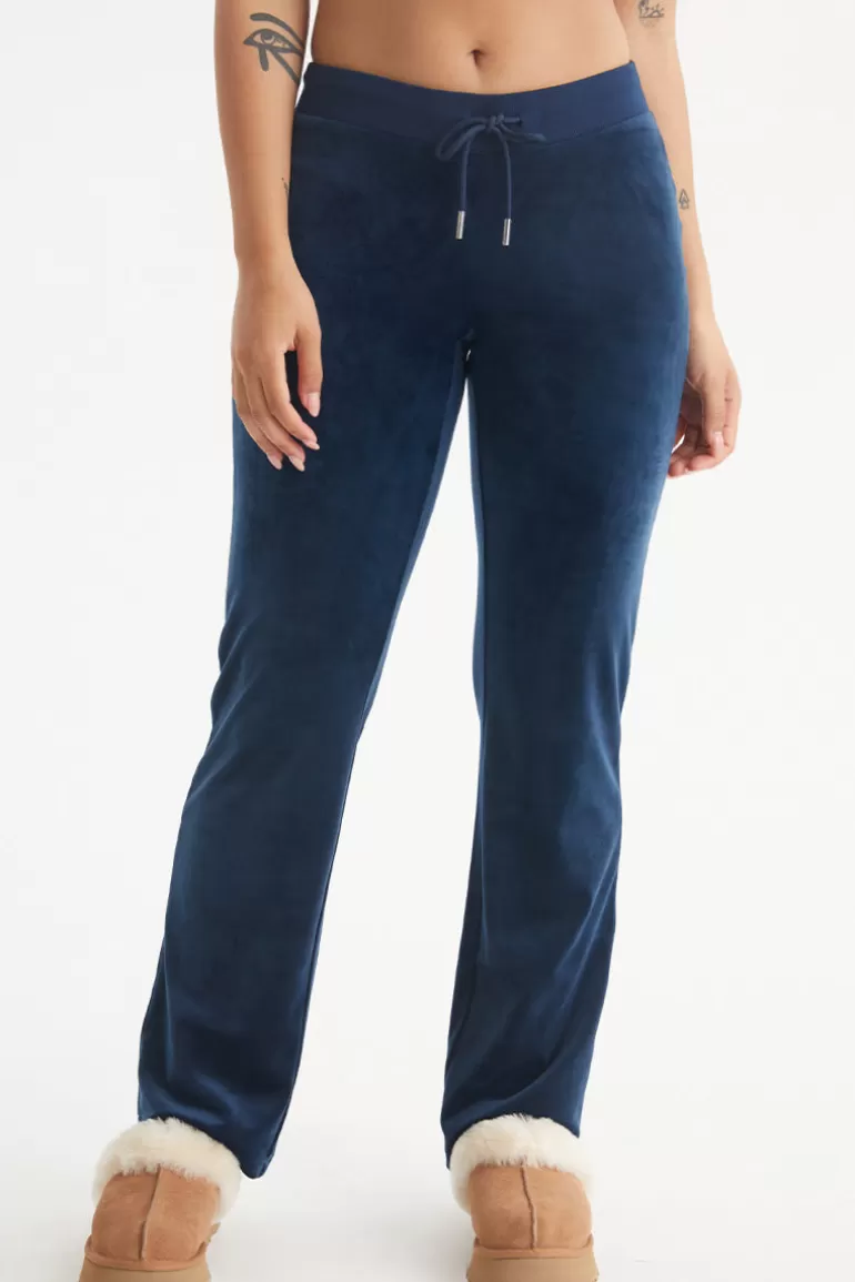 Aquarius Big Bling Velour Träningsbyxor | Juicy Couture Outlet