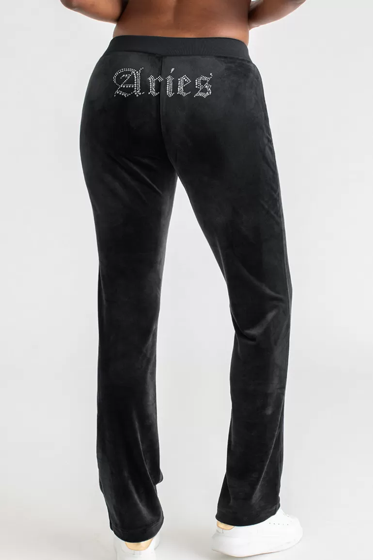 Aries Big Bling Velour Träningsbyxor | Juicy Couture Cheap