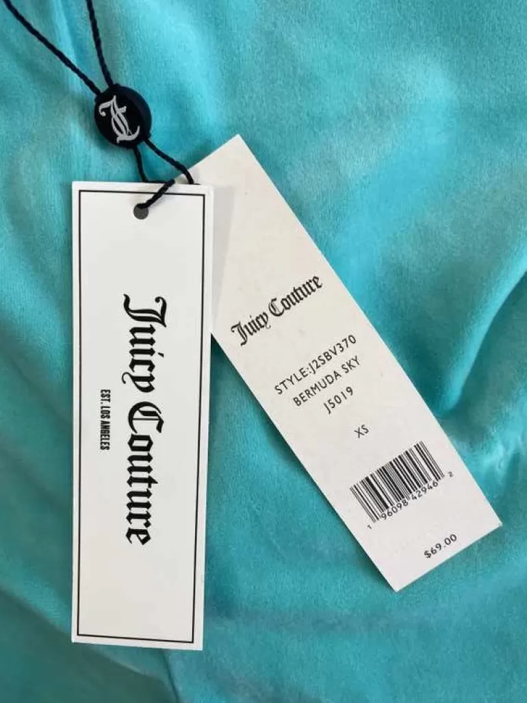 Big Bling Velour Biker Shorts—Rejuiced | Juicy Couture Clearance