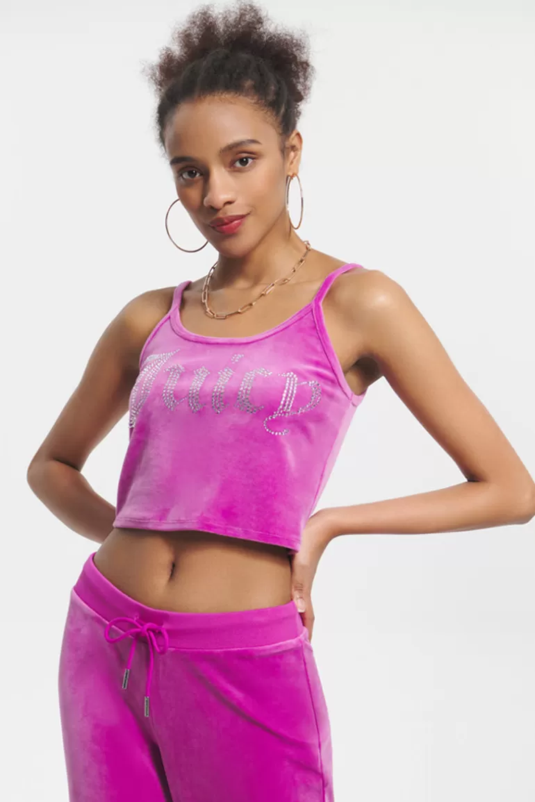 Big Bling Velour Linne | Juicy Couture Cheap