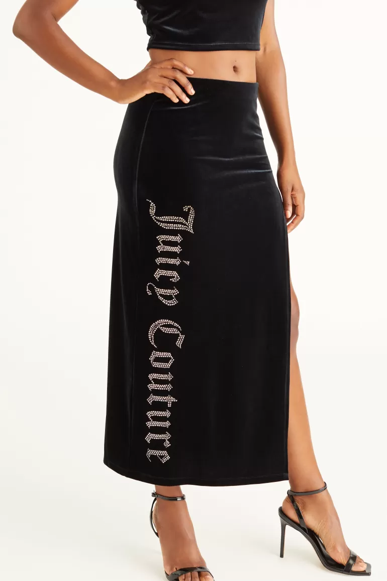 Big Bling Velour Maxikjol | Juicy Couture New