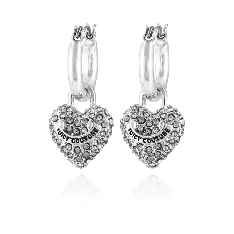 Bling Heart Hoop Örhängen | Juicy Couture Flash Sale