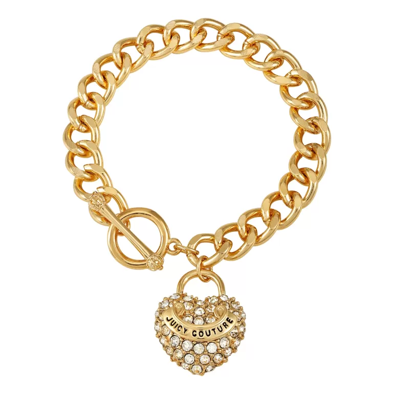 Bling Heart Toggle Armband | Juicy Couture Clearance
