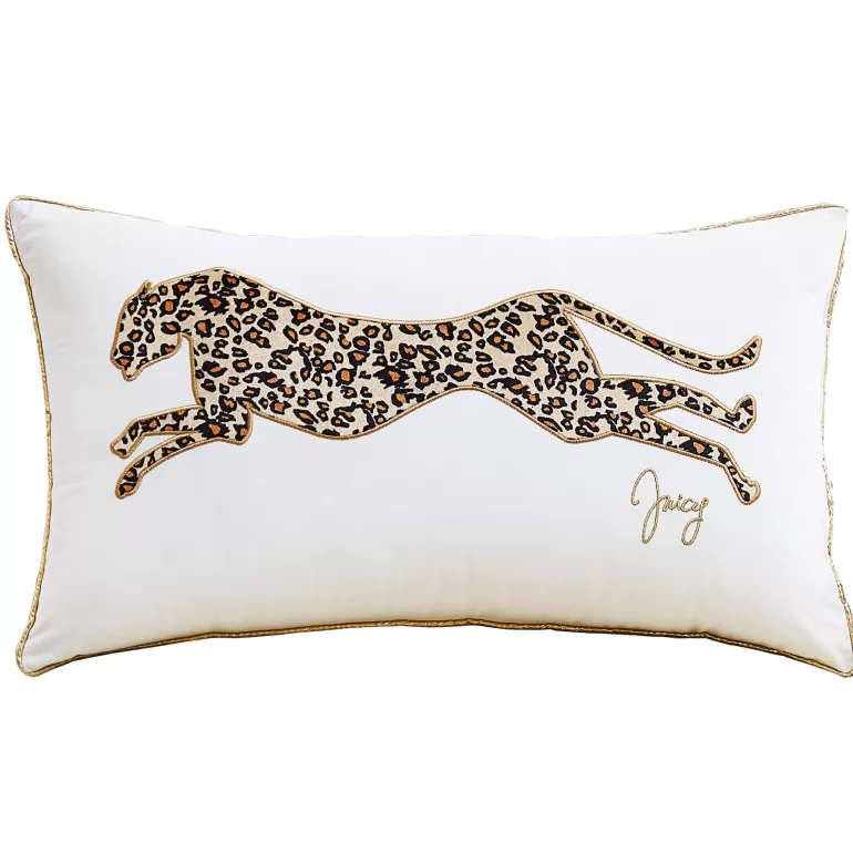 Broderad Leopardkudde | Juicy Couture Hot