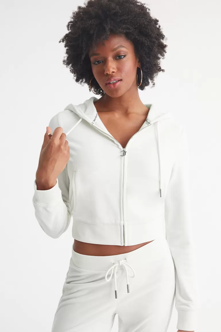 Cancer Big Bling Velour Hoodie | Juicy Couture Cheap