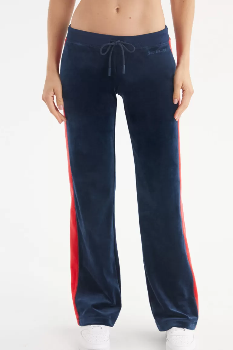 Colorblock Velour Träningsbyxor | Juicy Couture Sale