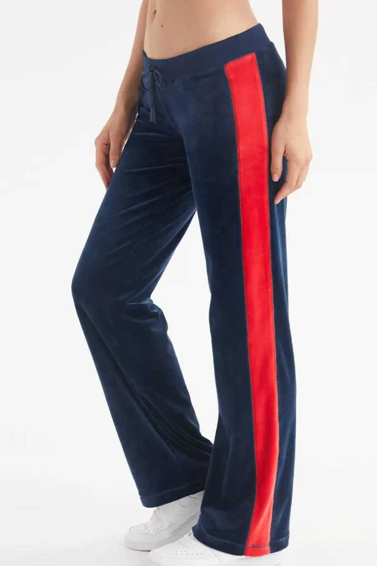 Colorblock Velour Träningsbyxor | Juicy Couture Sale