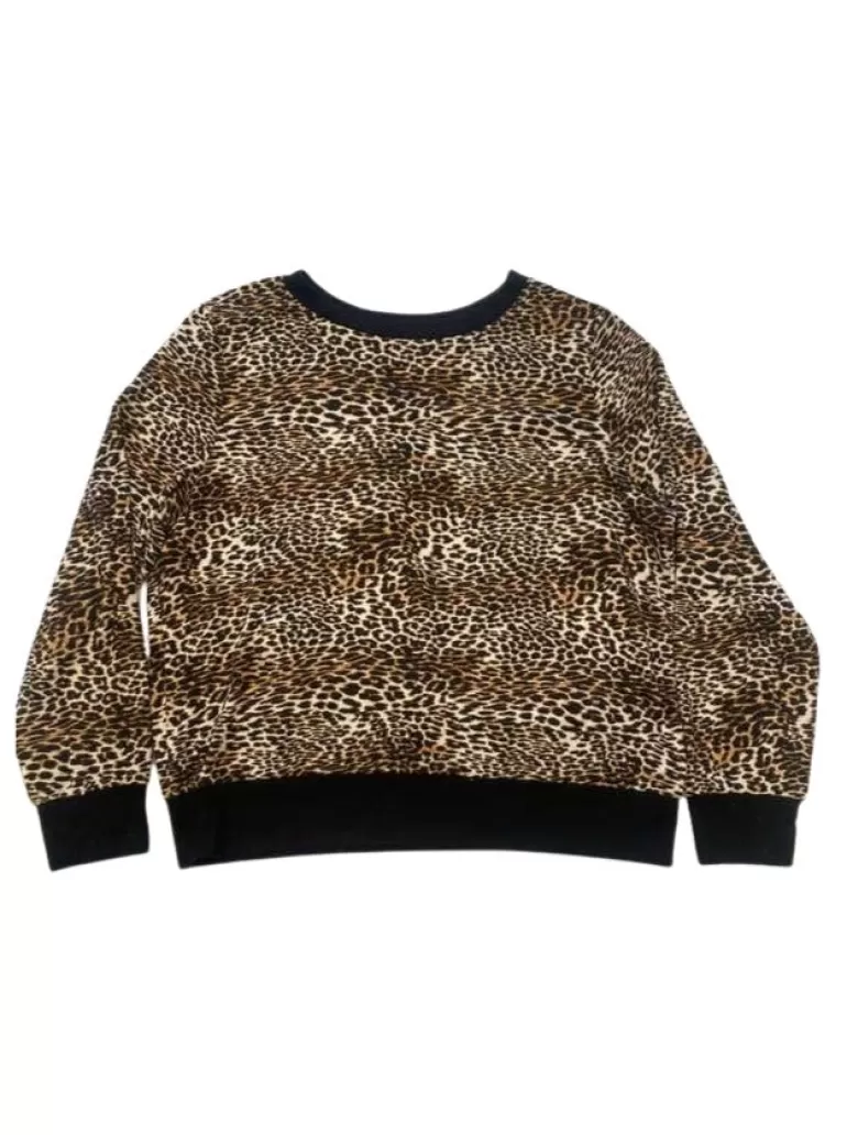 Crewneck Leopard Pyjamas Top—Rejuiced | Juicy Couture Outlet
