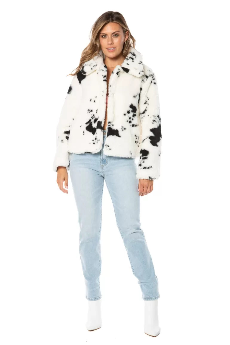 Flackig Faux Sherpajacka | Juicy Couture Best