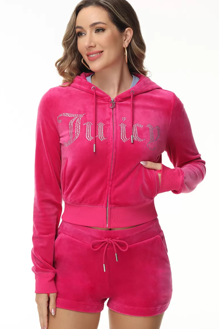 Front Bling Hoodie | Juicy Couture Shop