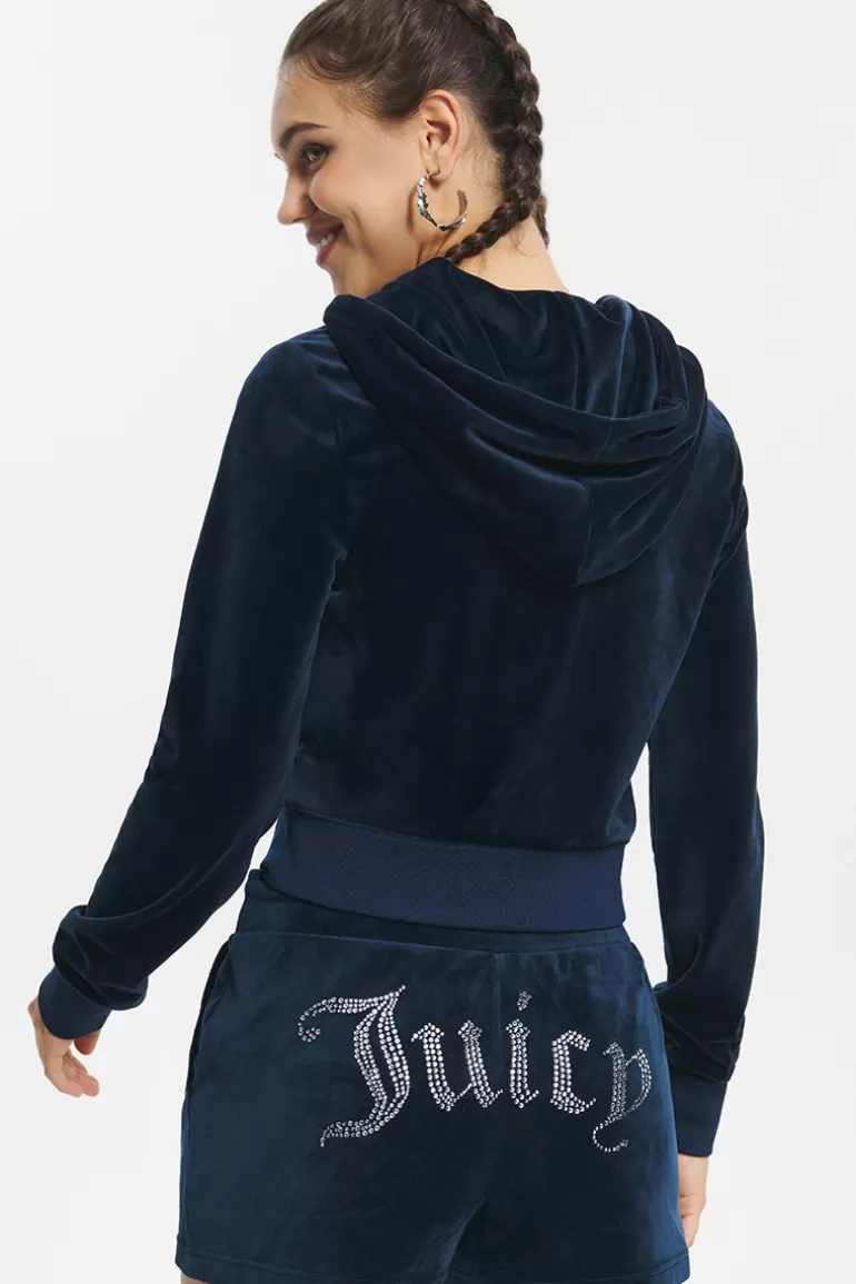 Front Bling Hoodie | Juicy Couture Outlet