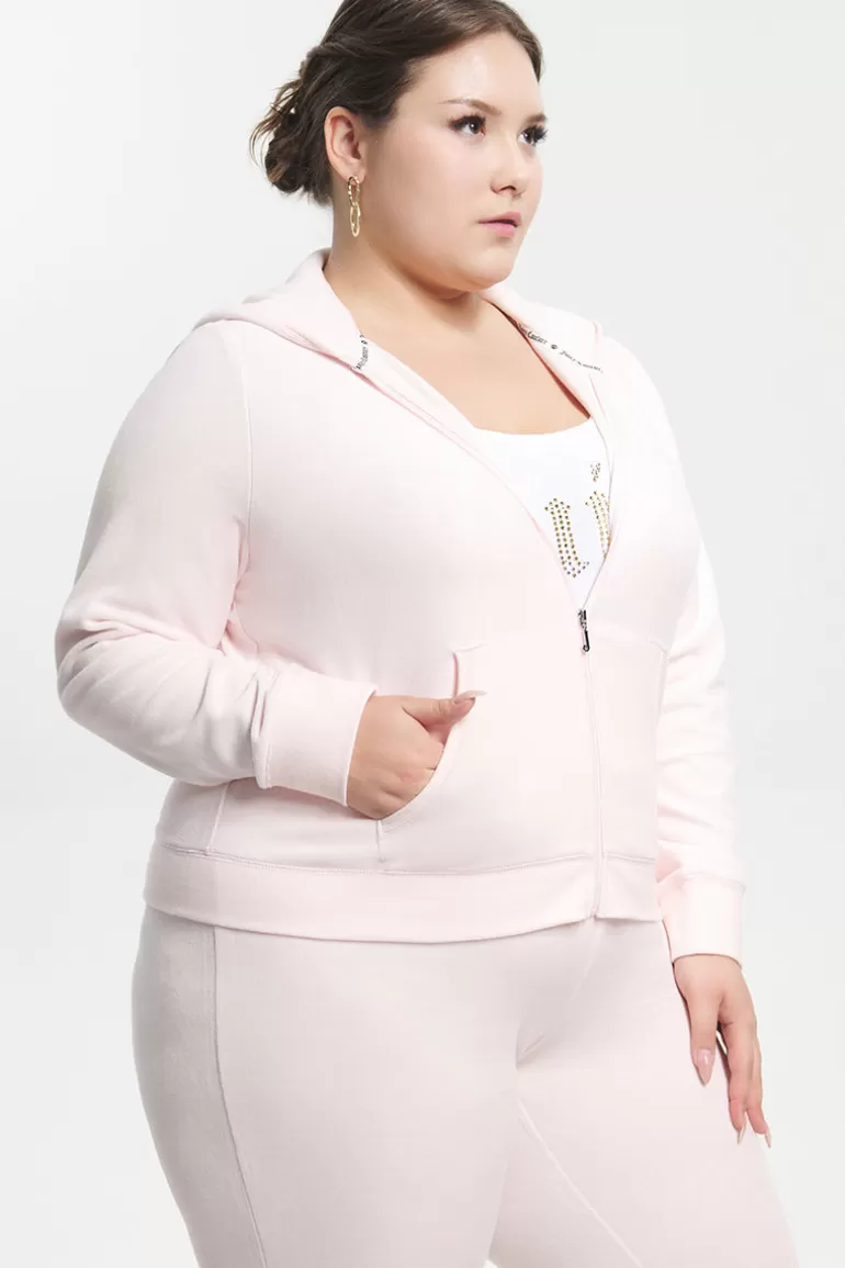 Hoodie I Klassisk Bomullsvelour I Plusstorlek | Juicy Couture Cheap