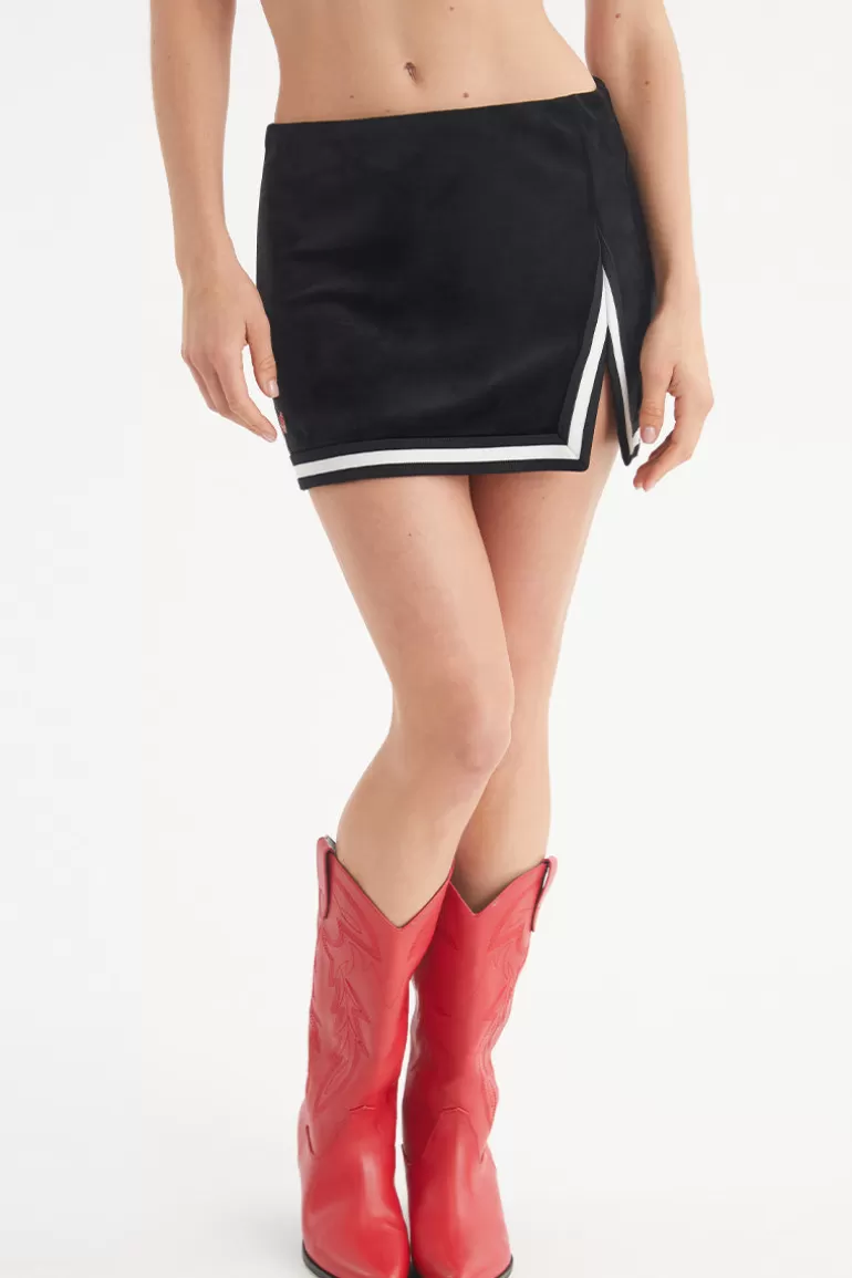 Juicy Varsity Velour Mini Kjol | Juicy Couture Online