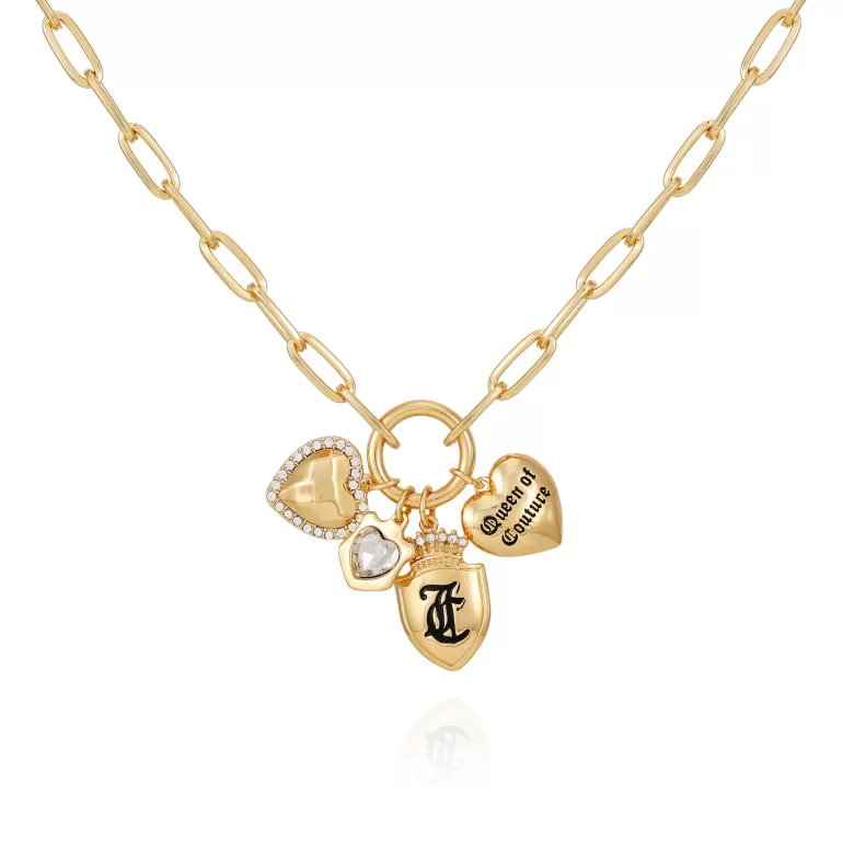 Layered Multi Charm Halsband | Juicy Couture Sale