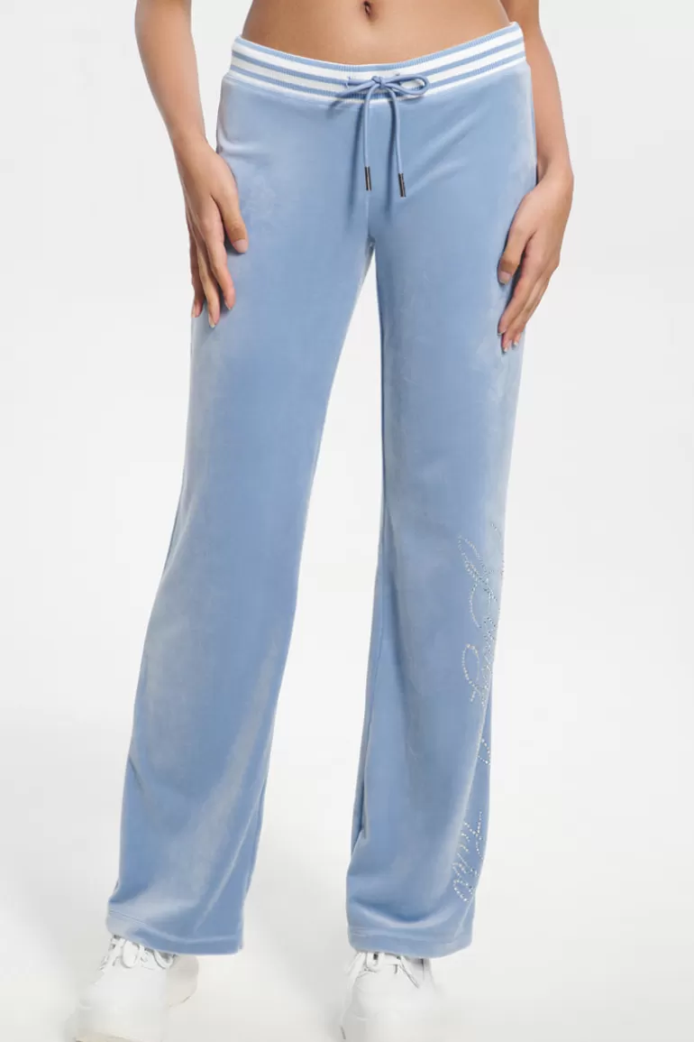 Manus Bling Velour Träningsbyxor | Juicy Couture Store