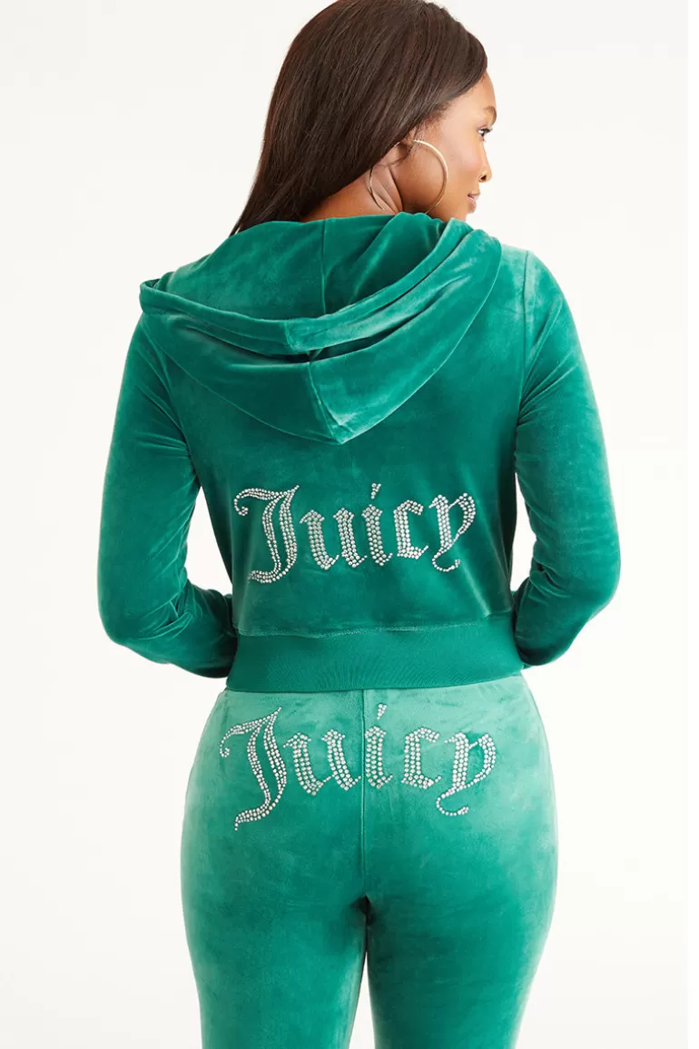 Og Big Bling Velour Hoodie | Juicy Couture Best Sale