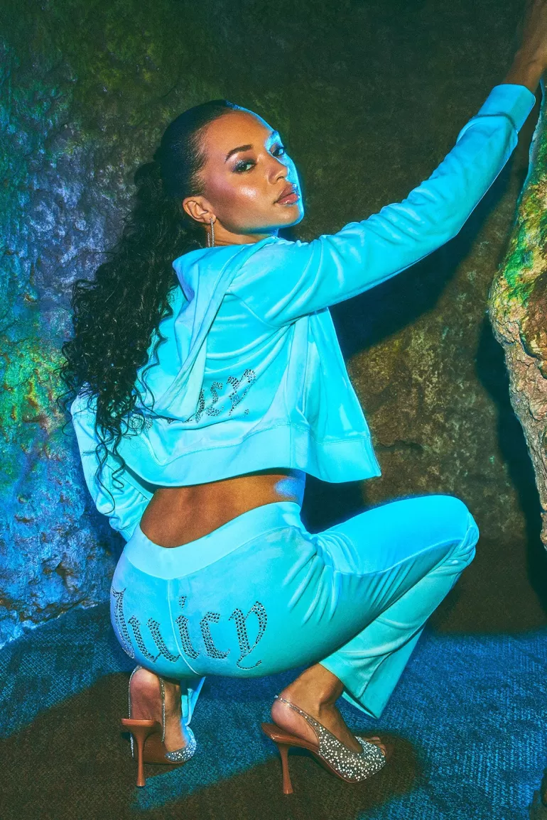 Og Big Bling Velour Hoodie | Juicy Couture Flash Sale