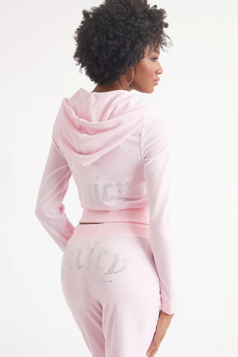 Og Big Bling Velour Hoodie | Juicy Couture Cheap