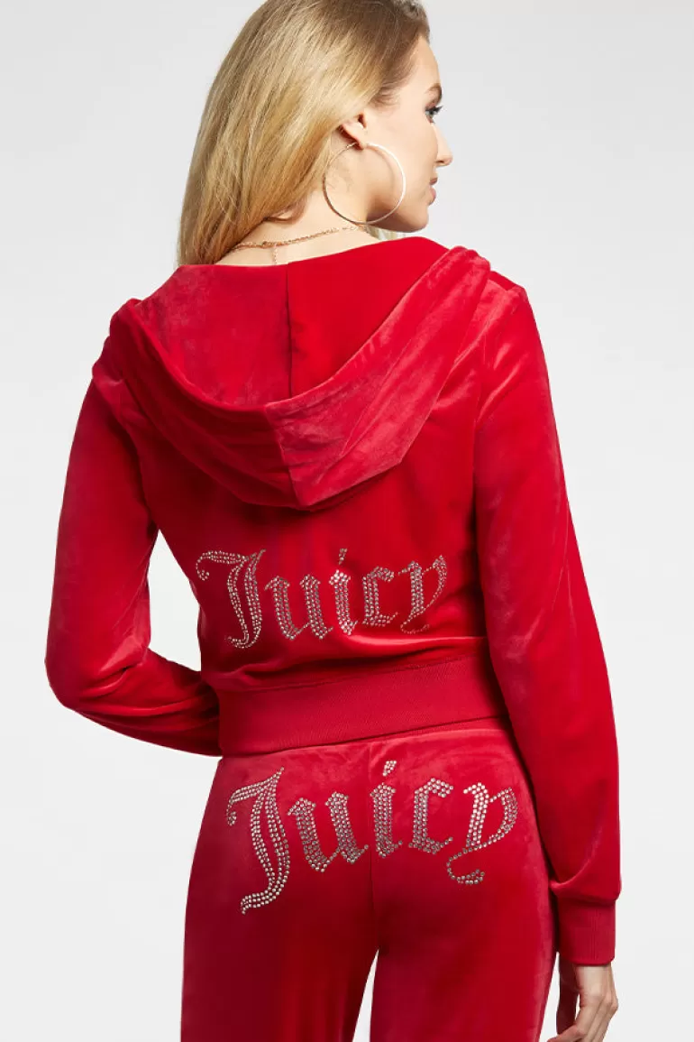 Og Big Bling Velour Hoodie | Juicy Couture Clearance