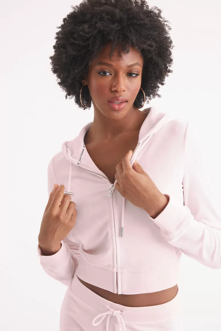 Og Big Bling Velour Hoodie | Juicy Couture Cheap
