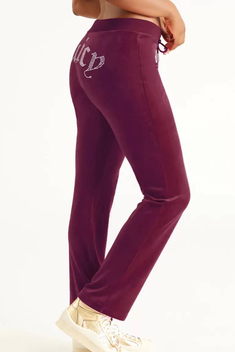 Og Big Bling Velour Träningsbyxor | Juicy Couture Best Sale