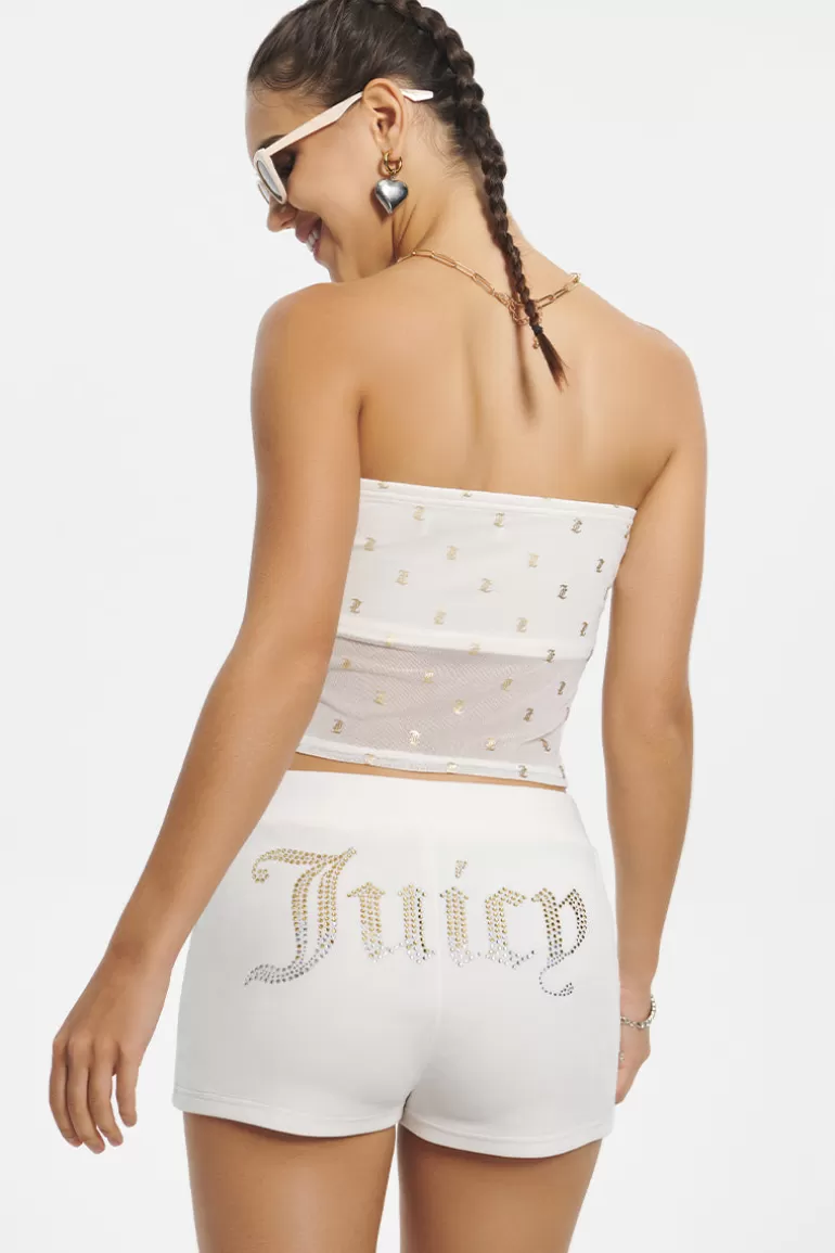 Ombre Big Bling Booty Shorts | Juicy Couture Outlet