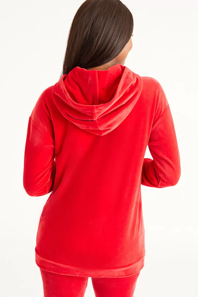 Oversized Big Bling Hoodie Med Strass | Juicy Couture Fashion