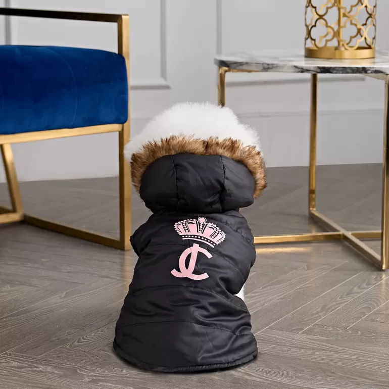 Pet Jacka Med Luva I Fuskpals | Juicy Couture Hot