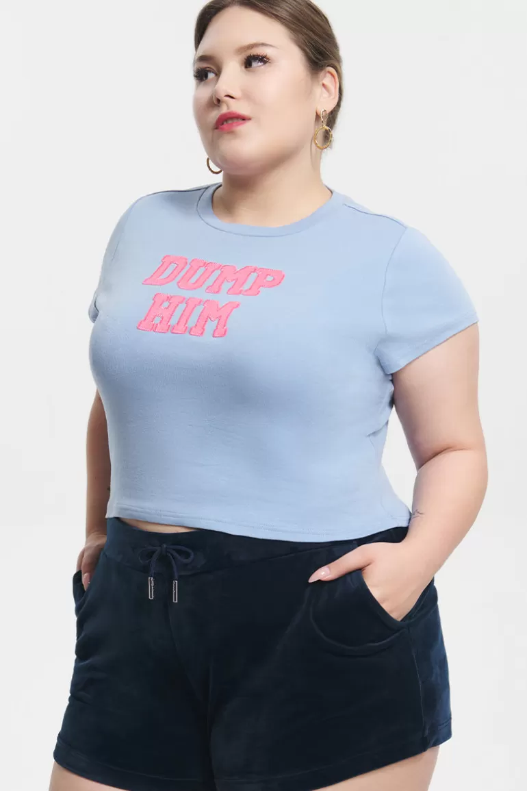 Plus-Size Dump Him Baby Tee | Juicy Couture New