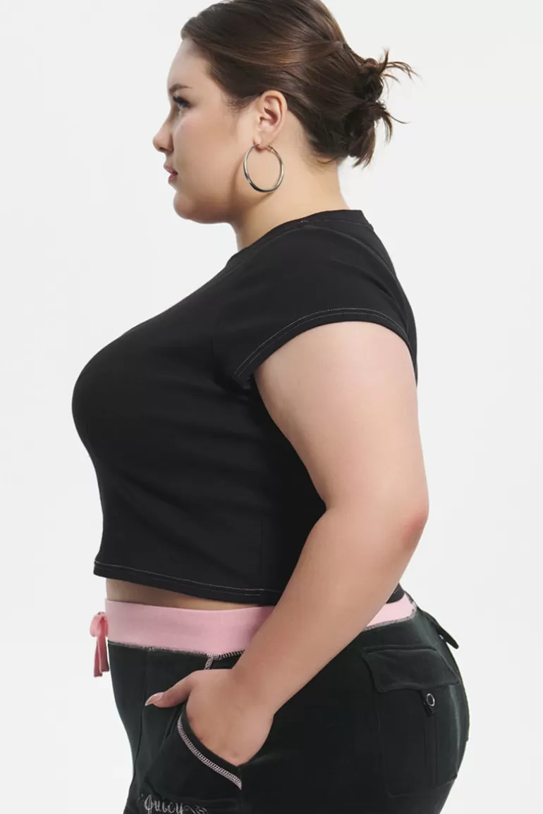 Plus-Size Dump Him Baby Tee | Juicy Couture Best Sale