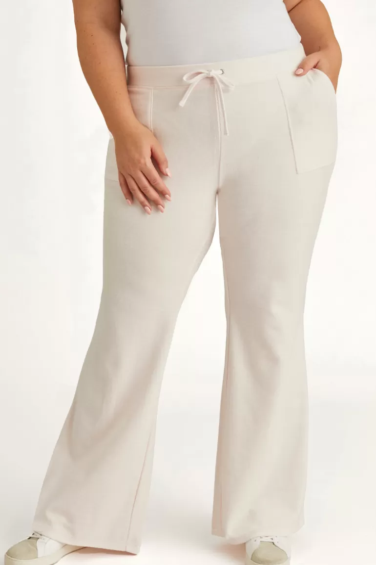 Plus-Size Hollywood Snap Pocket Träningsbyxor I Bomull I Velour | Juicy Couture Cheap
