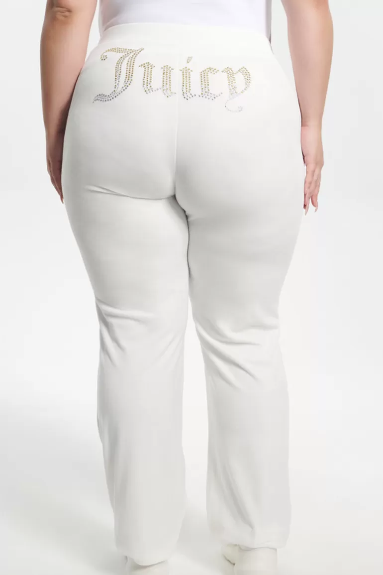 Plus-Size Ombre Big Bling Velour Träningsbyxor | Juicy Couture Sale