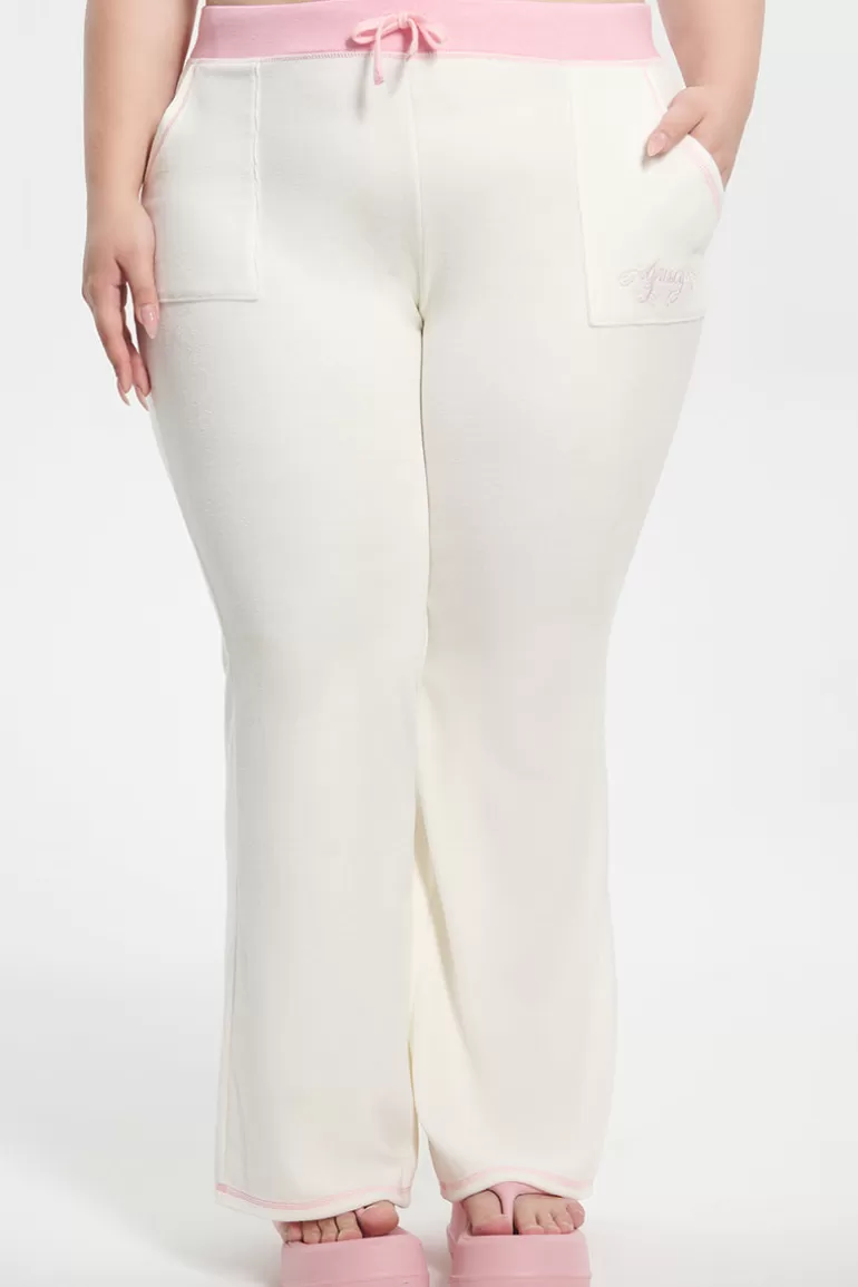 Plus-Size Sweetheart Träningsbyxor I Velour I Bomull | Juicy Couture Hot