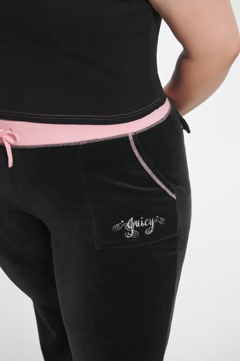 Plus-Size Sweetheart Träningsbyxor I Velour I Bomull | Juicy Couture New