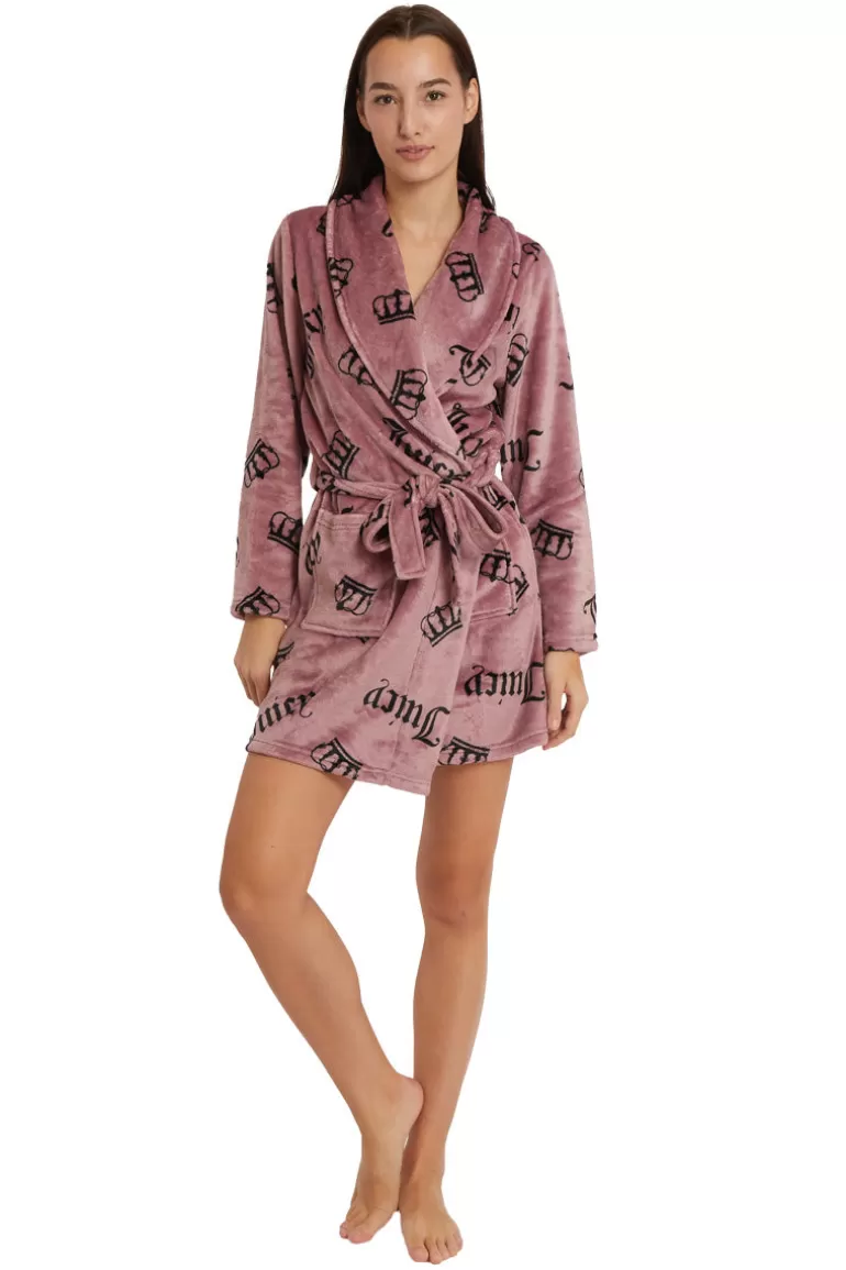Sjalkrage Plyschrock | Juicy Couture Cheap