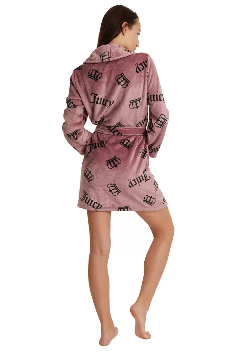 Sjalkrage Plyschrock | Juicy Couture Cheap