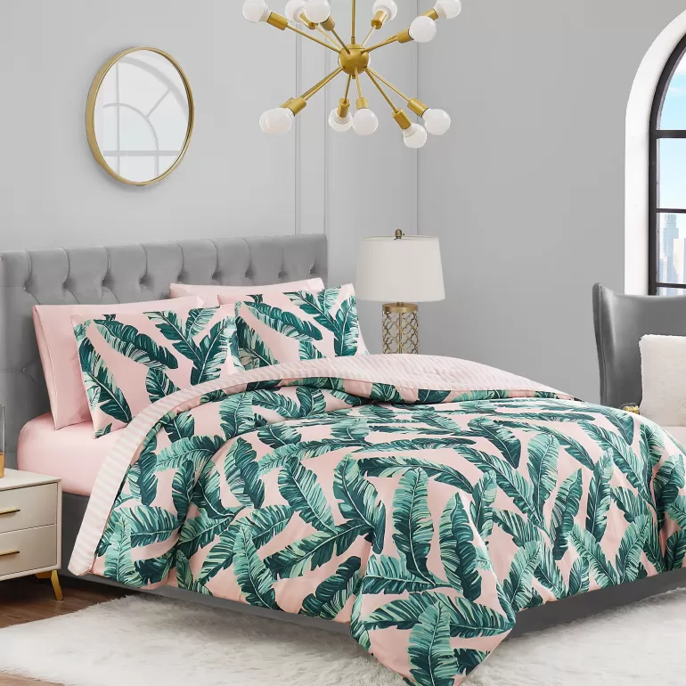 Tropisk Palm Täcken Set | Juicy Couture Outlet