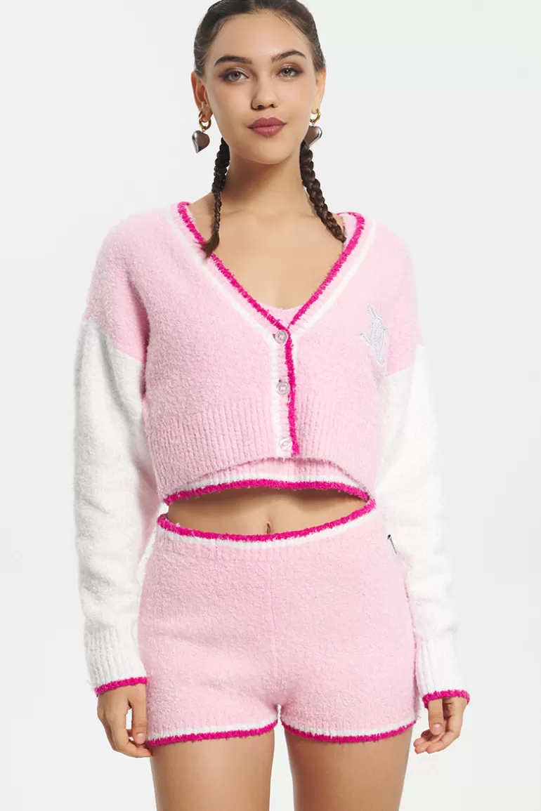 Varsity Knit Cardigan | Juicy Couture Online